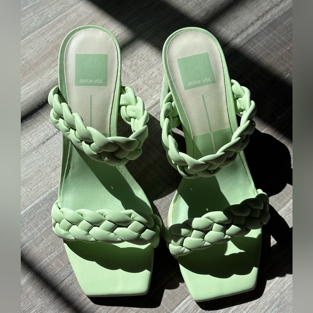 Dolce Vita Stella Heel in Pistachio